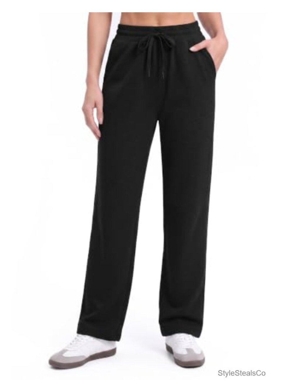 Women's Cotton Sweatpants 28-34 Inseam Lounge Pants with Pockets